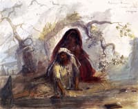 Indian Women, Snake Tribe, Oregon