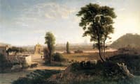 Near Sunset - View of Rome from Porte Molte
