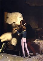 Michelangelo (in His Studio)