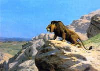 Lion on the Watch