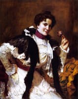 A Woman with a Posy