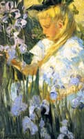 Sally Among Irises