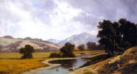Mount Saint Helena from Redwood Creek, Sonoma County, California