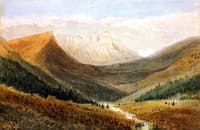 In the Kishinena Pass, Rocky Mountains, British Columbia