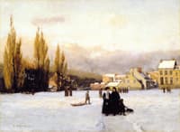 Champ-de-Mars, Winter