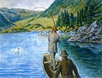 Fishing from a Boat