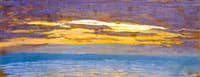 View of the Sea at Sunset