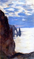 Étretat, the Needle Rock and Porte d'Aval