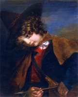 Cupid Disguised as a Roman Shepherd Boy