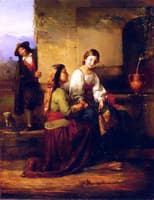 The Blond Girl and the Gypsy