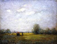 Peasant Figures in a  Dutch Landscape
