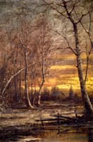Landscape, Winter Scene