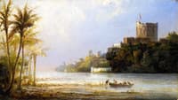 Entrance to the City of St. Domingo, Columbus "Tower"