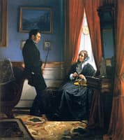 The Artist's Parents, Mr. and Mrs. Bloch in Their Sitting Room