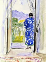 The Blue Robe (study)