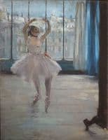 Dancer Posing for a Photographer