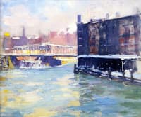 State Street Bridge Along the Chicago River