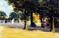 Luxembourg Gardens. Paris