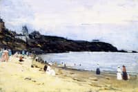 The Beach at Saint-Énogat, Brittany