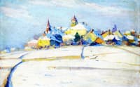 Pully under Snow