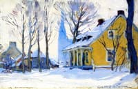 Canadian Village, Grey Day