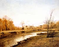 Platte River in Winter, Denver