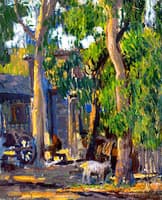 Under Eucalyptus, Laguna Beach