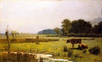 A Surrey Meadow, Morning