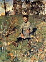 Boy with a Straw