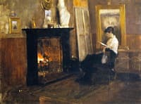 A Quiet Day in the Studio
