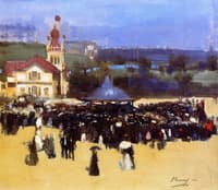 The Blue Hungarians at the Glasgow International Exhibition