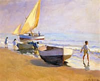 On the Beach, Valencia