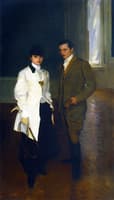 Charles Sumner Bird and His Sister Edith Bird Bass