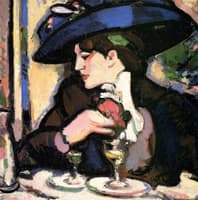 The Blue Hat, Closerie des Lilas