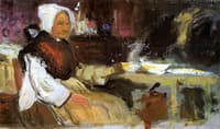 Woman in an Interior