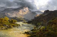A Salmon Trout Stream, Cader Idris, North Wales
