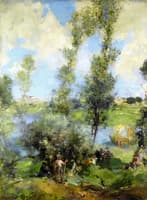 Haymaking, a Moments Respite