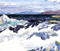 Island of Rum from Iona