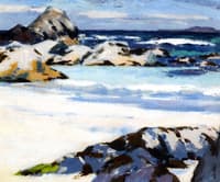 A View from Iona Looking Towards Lunga