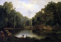 Blue Hole, Flood Waters, LIttle Miami River
