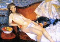 Nude with Apple