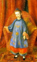 The Artists Daughter in Chinese Costume