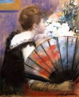 Woman with a Fan