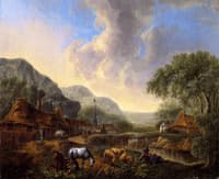 An Idealized Country Scene