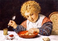 Child at a Table