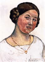 Swiss Girl with Necklace