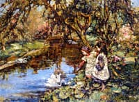 Feeding the Swans