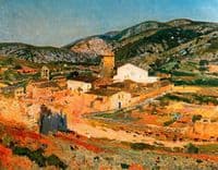 Olesa de Bonesvalls. Barri de l'Hospital