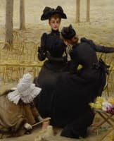 Conversations in the Garden of Luxembourg