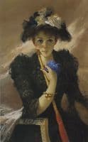 Signora con ombrellino